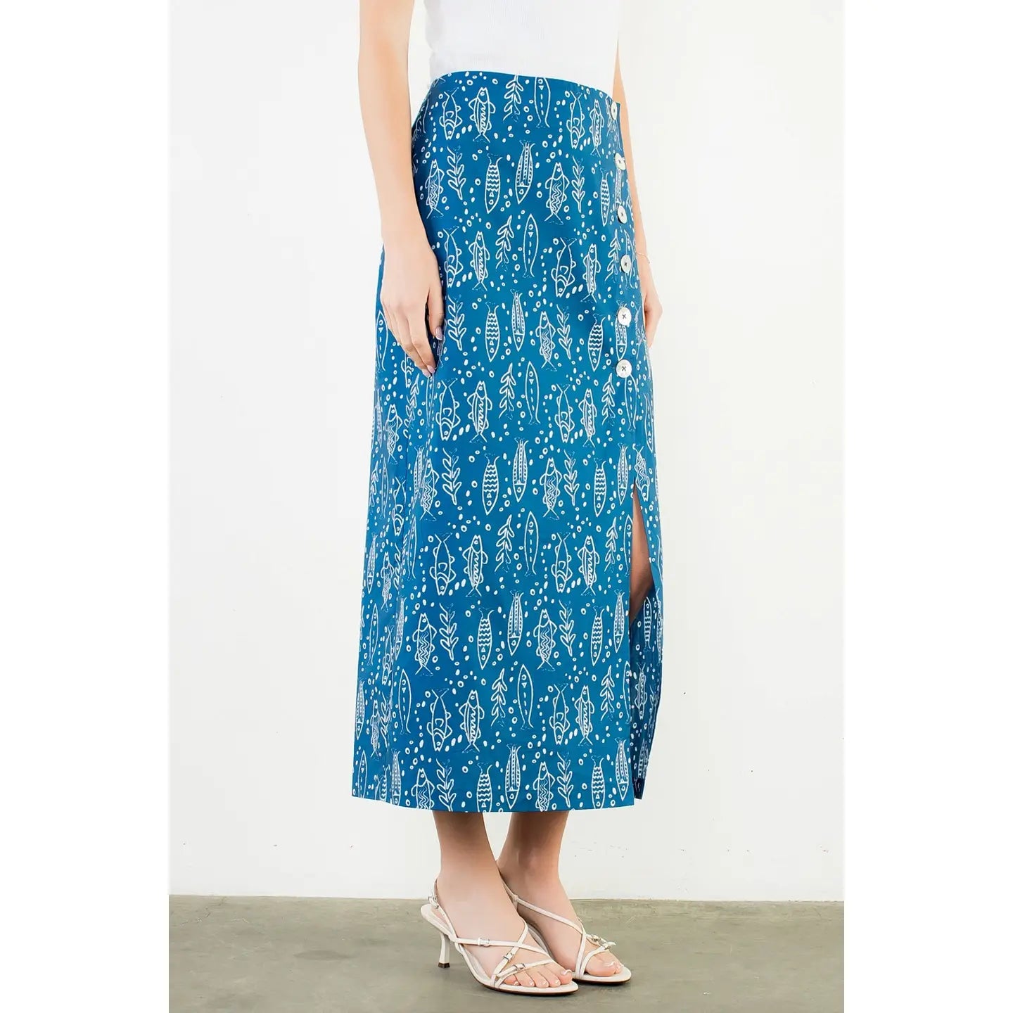 THML Whitney Skirt - Blue