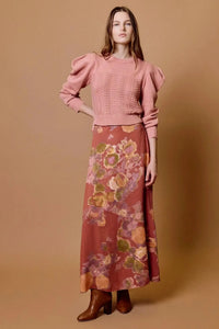 Cleobella Ellis Maxi Skirt - Sylvaine Print-Hand In Pocket