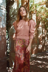 Cleobella Ellis Maxi Skirt - Sylvaine Print-Hand In Pocket