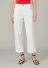 Joe’s Jeans The Wilder Relaxed Barrel- White-Hand In Pocket