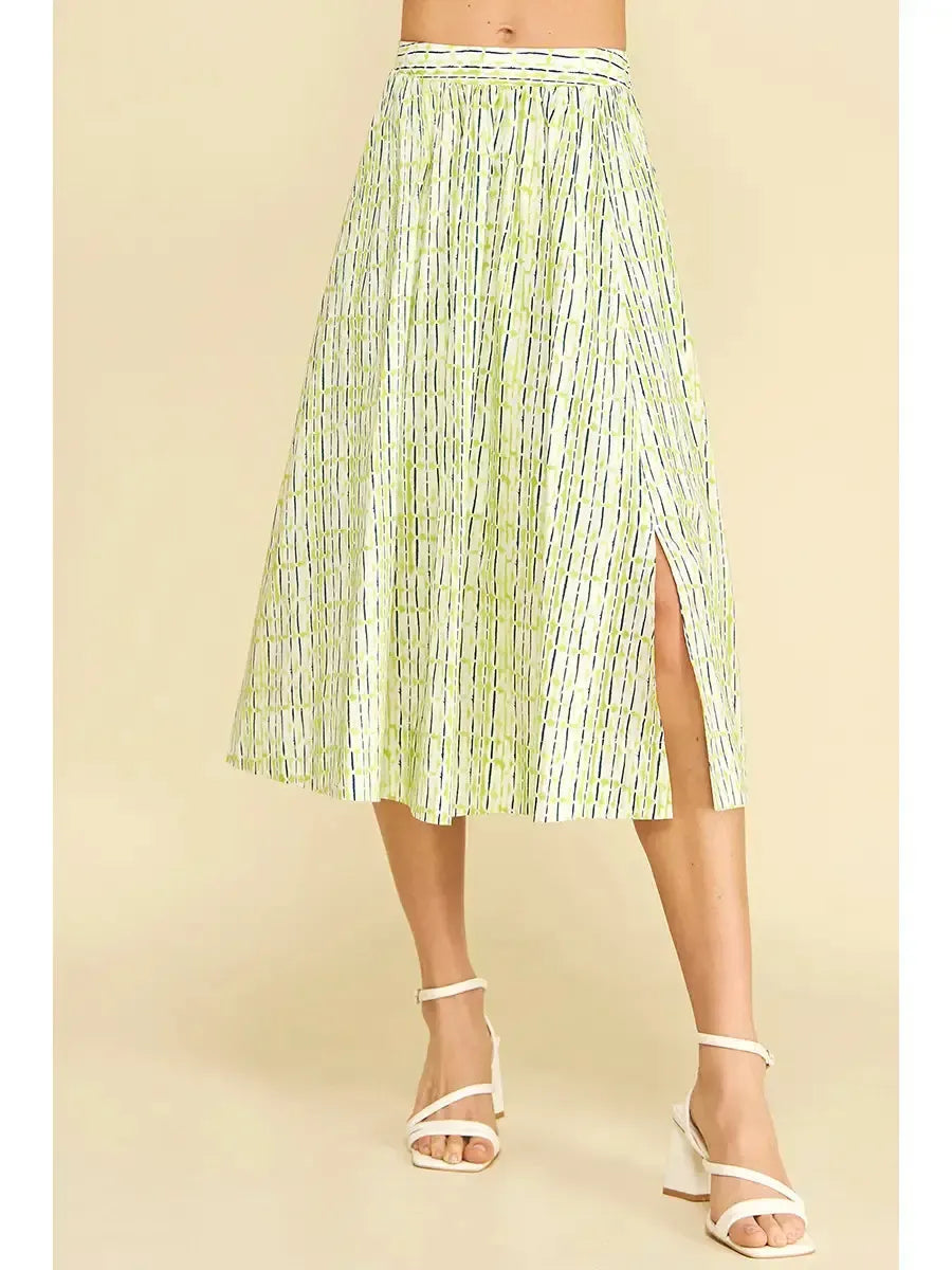 Grace Skirt - Lime