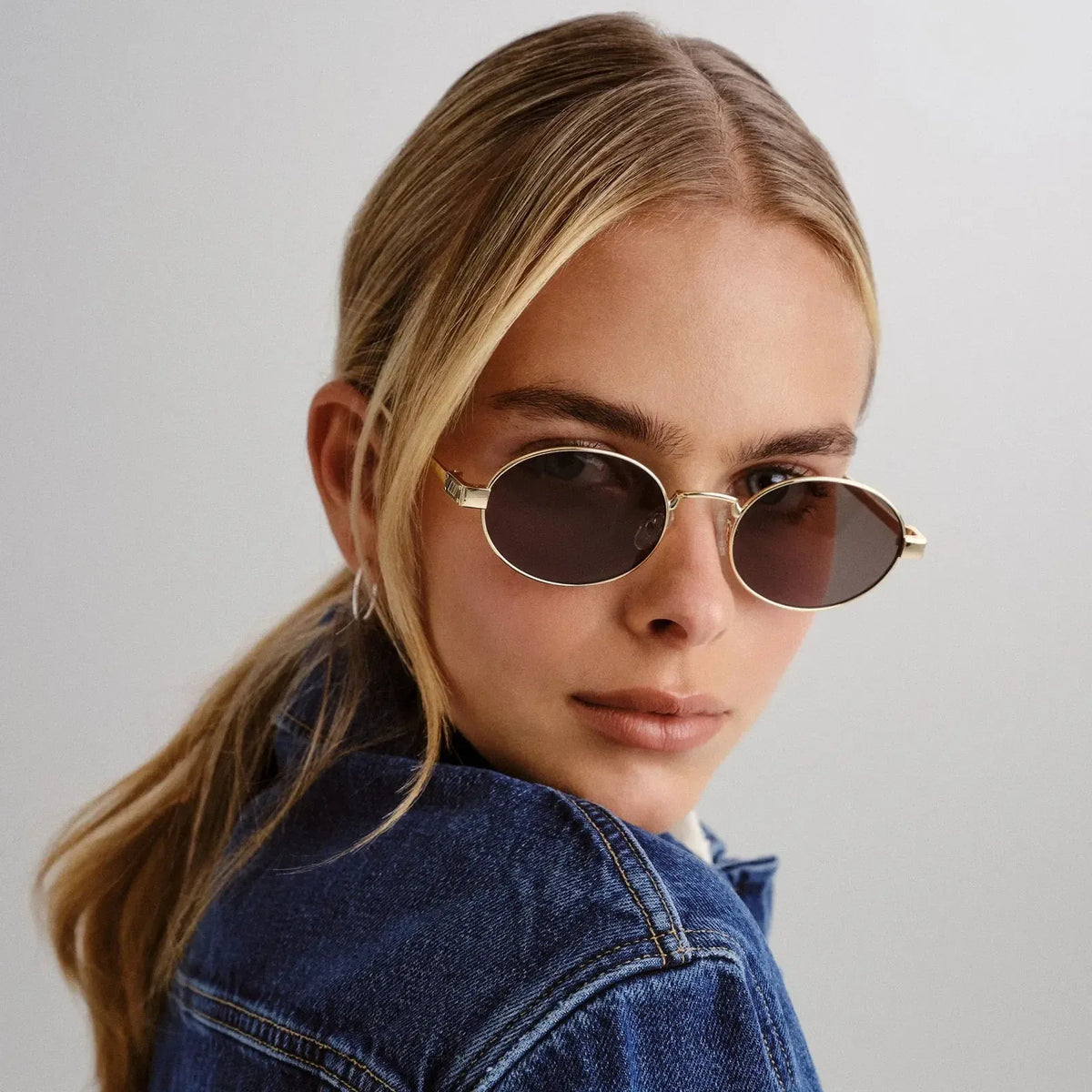 Le Specs Poseidon Deux- Gold-Hand In Pocket