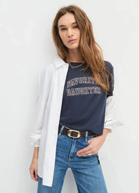 Favorite Daughter The Skinny Jean Belt - Brown/Antique-Hand In Pocket