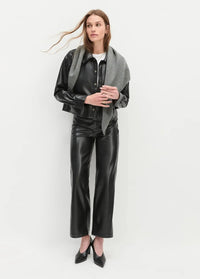 Favorite Daughter Triangle Scarf- Grey-Hand In Pocket