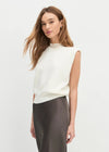 Favorite Daughter The Whitney Top - Ivory-Hand In Pocket