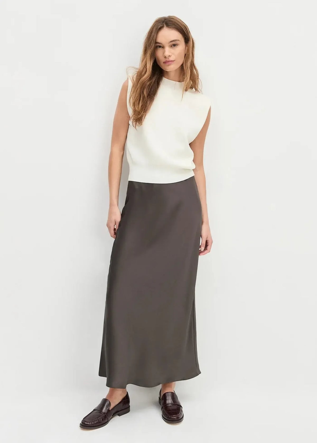 Favorite Daughter The Whitney Top - Ivory-Hand In Pocket