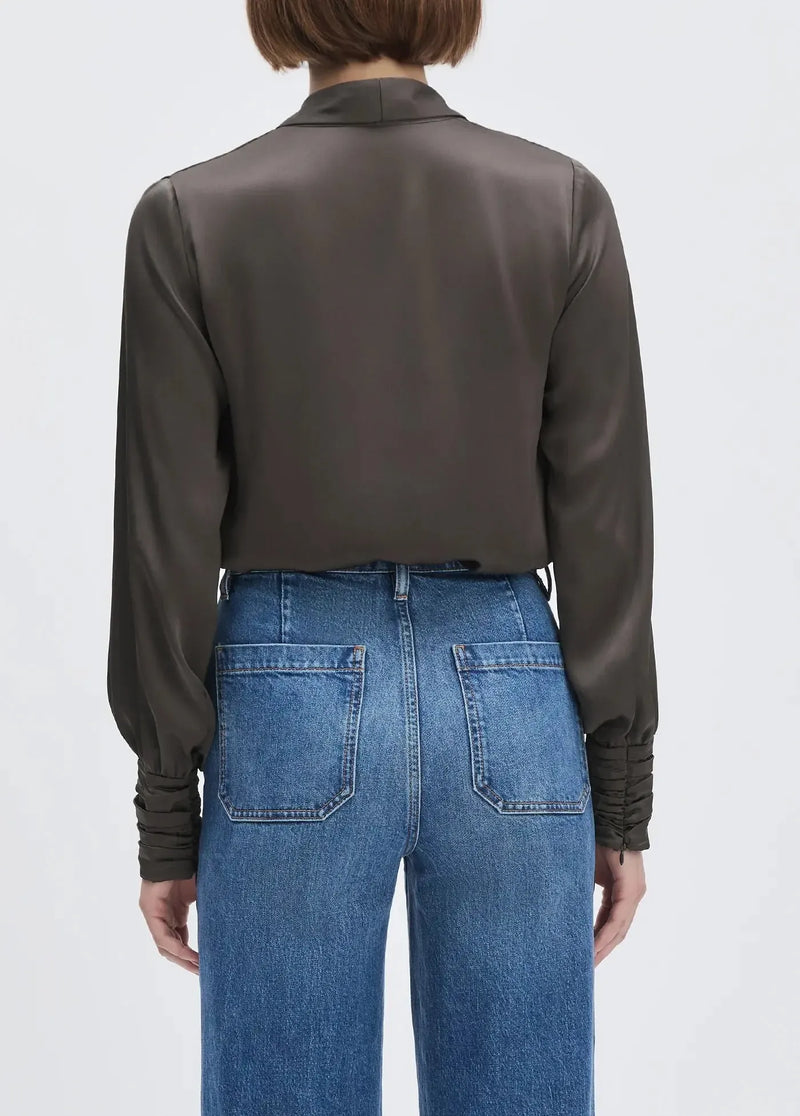 Favorite Daughter The Better Off Bodysuit - Coffee-Hand In Pocket
