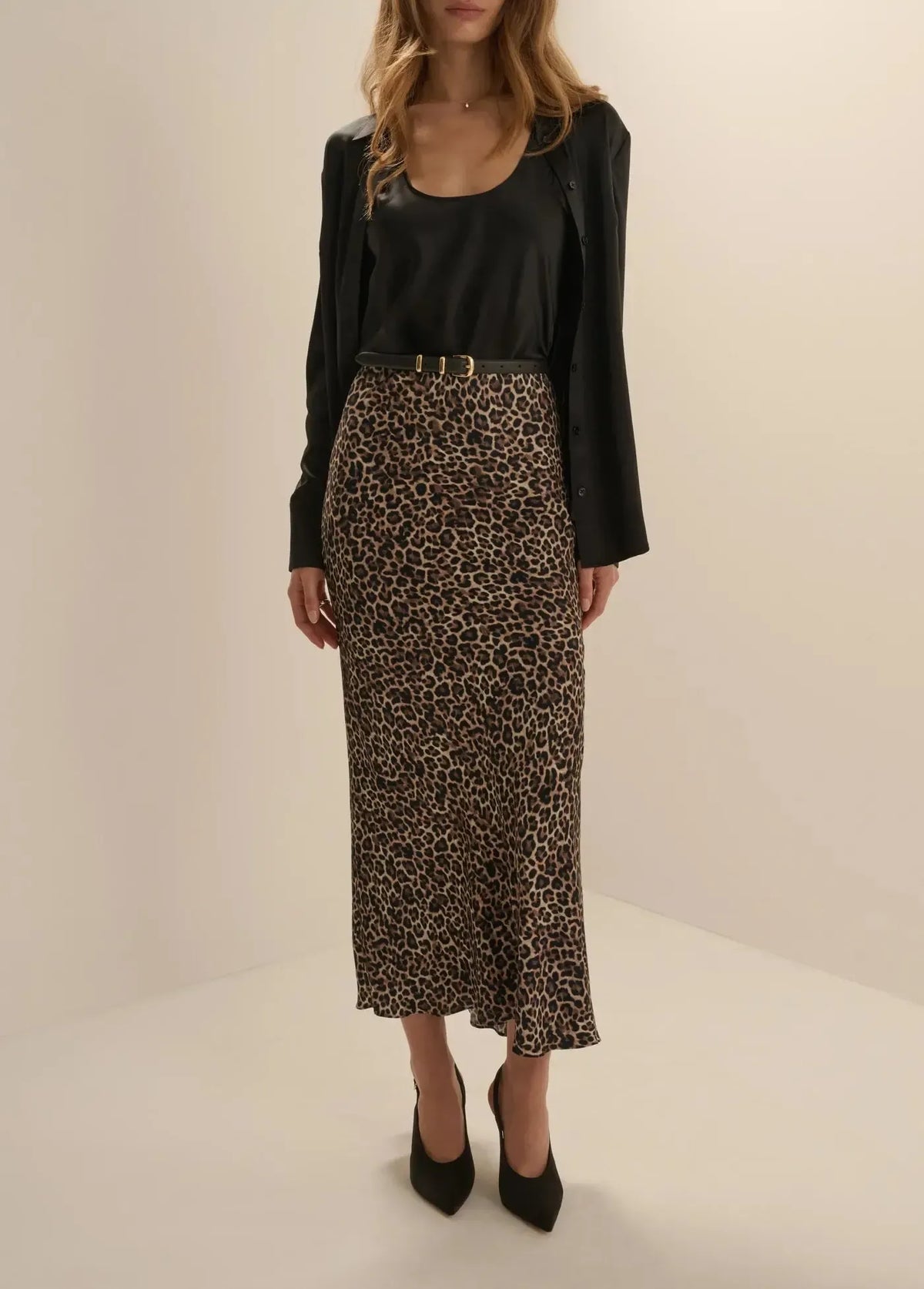 Favorite Daughter The Favorite Skirt - Leopard-Hand In Pocket