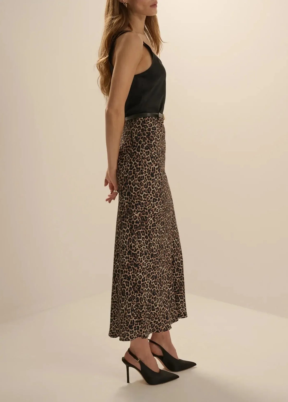 Favorite Daughter The Favorite Skirt - Leopard-Hand In Pocket