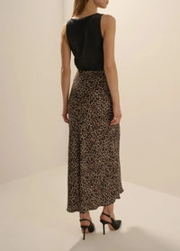 Favorite Daughter The Favorite Skirt - Leopard-Hand In Pocket