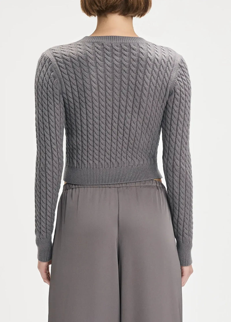 The Feel Good Sweater-Grey Shadow-Hand In Pocket