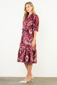 THML Georgia Midi Dress- PL-Hand In Pocket