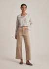 Favorite Daughter Mischa Wideleg Ankle - French Oak-Hand In Pocket