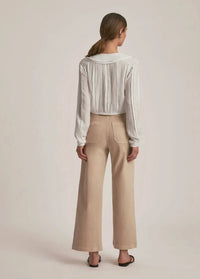 Favorite Daughter Mischa Wideleg Ankle - French Oak-Hand In Pocket
