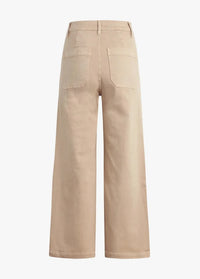 Favorite Daughter Mischa Wideleg Ankle - French Oak-Hand In Pocket