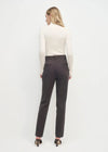 Favorite Daughter Split Decision Pant- Coffee-Hand In Pocket