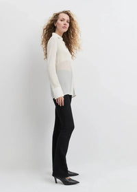 Favorite Daughter The Sheer Sophistication Top - Ivory