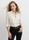 Favorite Daughter The Sheer Sophistication Top - Ivory
