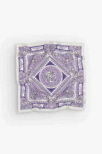 Mosaic Lilas Cotton Scarf
