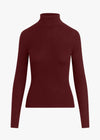 Favorite Daughter The Amelia L/S Top- Vino-Hand In Pocket
