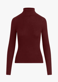 Favorite Daughter The Amelia L/S Top- Vino-Hand In Pocket