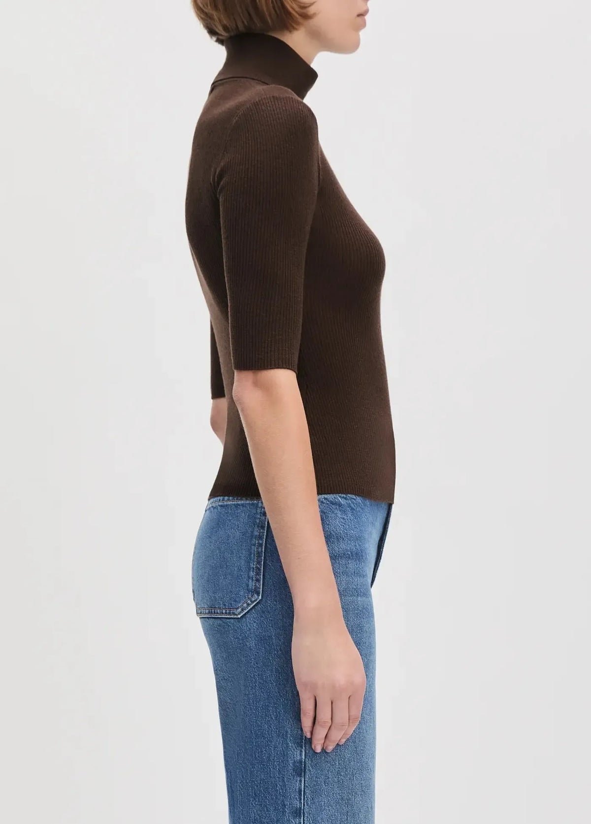 Favorite Daughter The Amelia Top - Coffee-Hand In Pocket