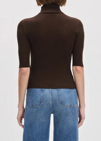 Favorite Daughter The Amelia Top - Coffee-Hand In Pocket