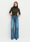 Favorite Daughter The Amelia Top - Smoketree-Hand In Pocket