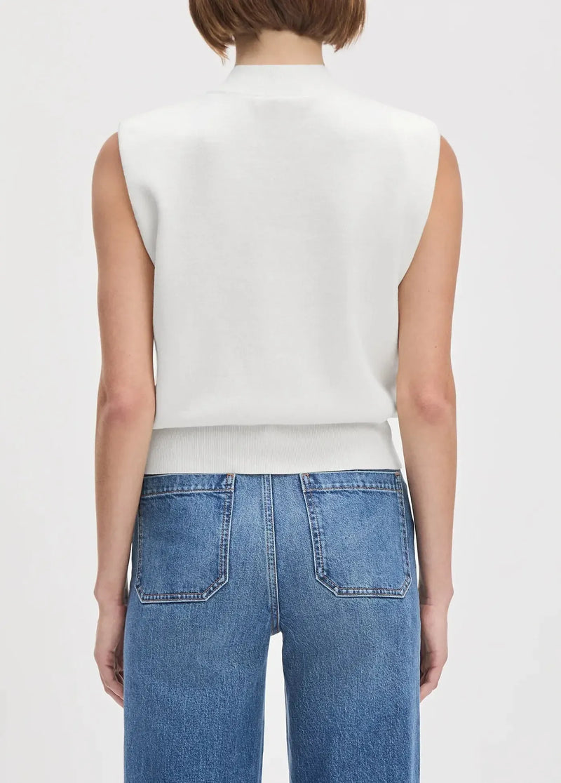 Favorite Daughter The Whitney Top - Ivory-Hand In Pocket