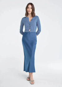 Favorite Daughter The Favorite Skirt - River Blue-Hand In Pocket