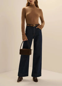 Favorite Daughter The Be Your Girl Top - Camel-Hand In Pocket