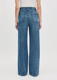Favorite Daughter Masha Super High Rise Wide Leg-Dillion-Hand In Pocket