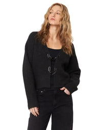 John & Jenn Sasha Cardigan- London Fog