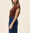 Cleobella Gigi Sweater Vest- Cocoa