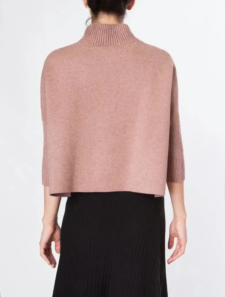 Kerisma Aja Sweater- Dusty Rose-Hand In Pocket