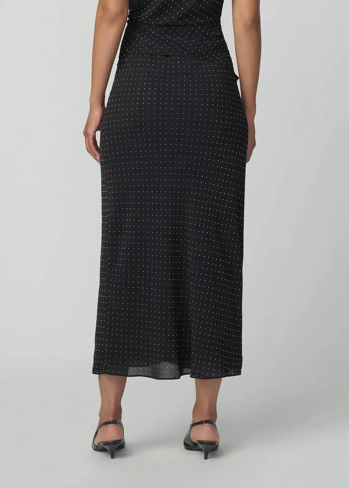 Joe's Jeans The Isla Midi Skirt - Black-Hand In Pocket
