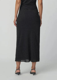 Joe's Jeans The Isla Midi Skirt - Black-Hand In Pocket