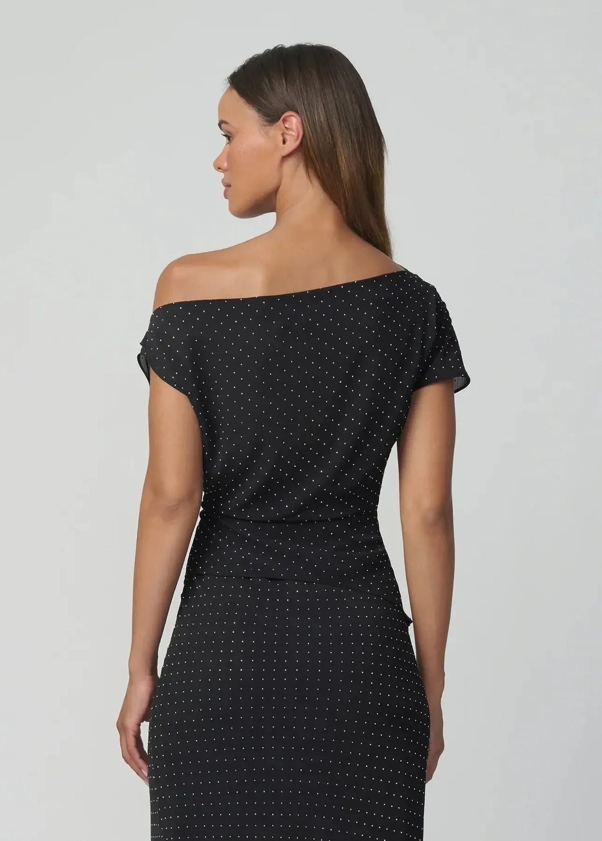 Joe's Jeans The Isla Draped Blouse - Black-Hand In Pocket