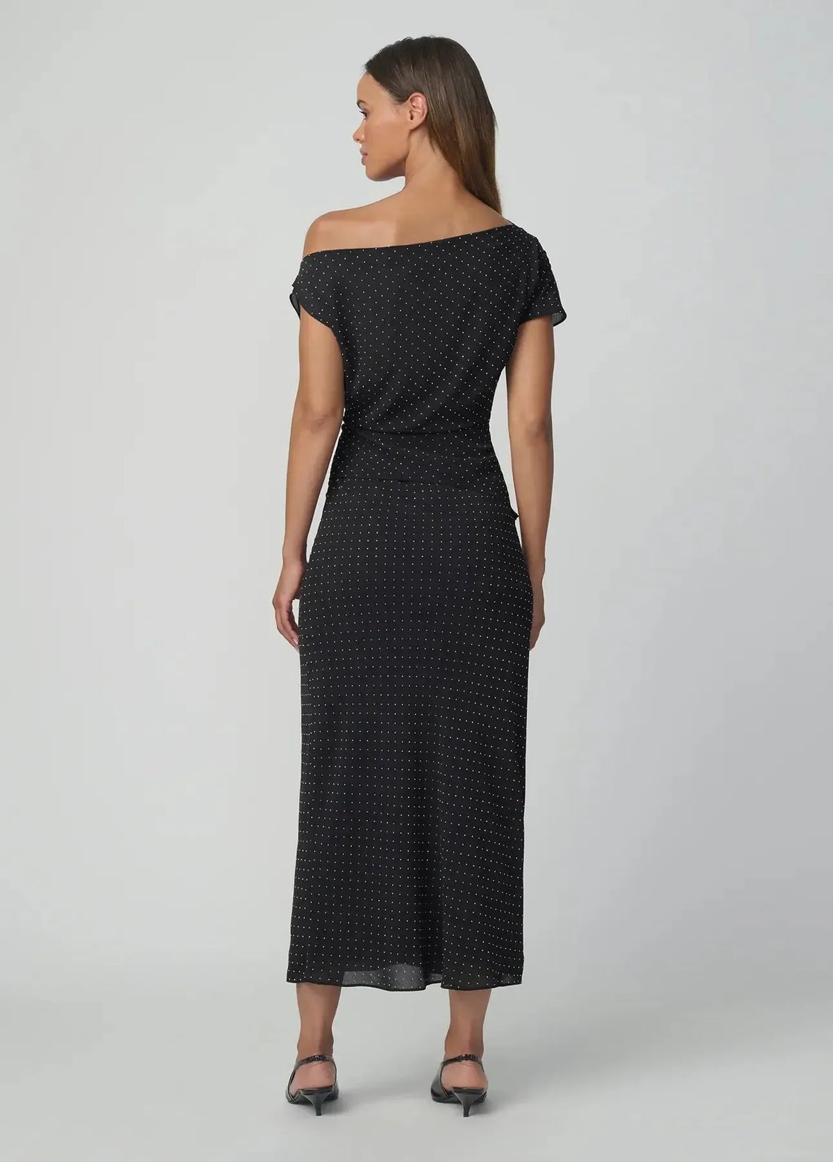Joe's Jeans The Isla Draped Blouse - Black-Hand In Pocket