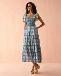 Omika Lana Maxi Dress - Leena Santorini-Hand In Pocket