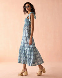 Omika Lana Maxi Dress - Leena Santorini-Hand In Pocket