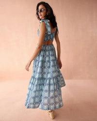Omika Lana Maxi Dress - Leena Santorini-Hand In Pocket