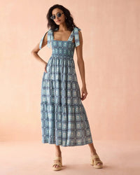 Omika Lana Maxi Dress - Leena Santorini-Hand In Pocket