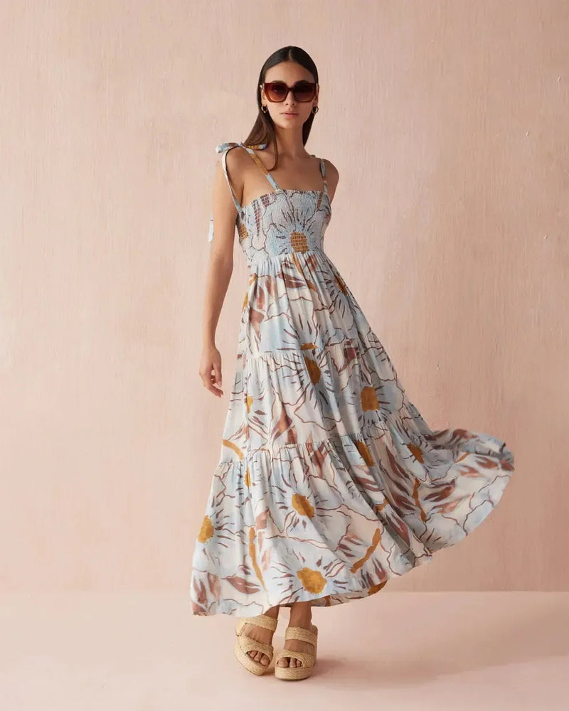 Omika Lana Maxi Dress- Riley-Hand In Pocket