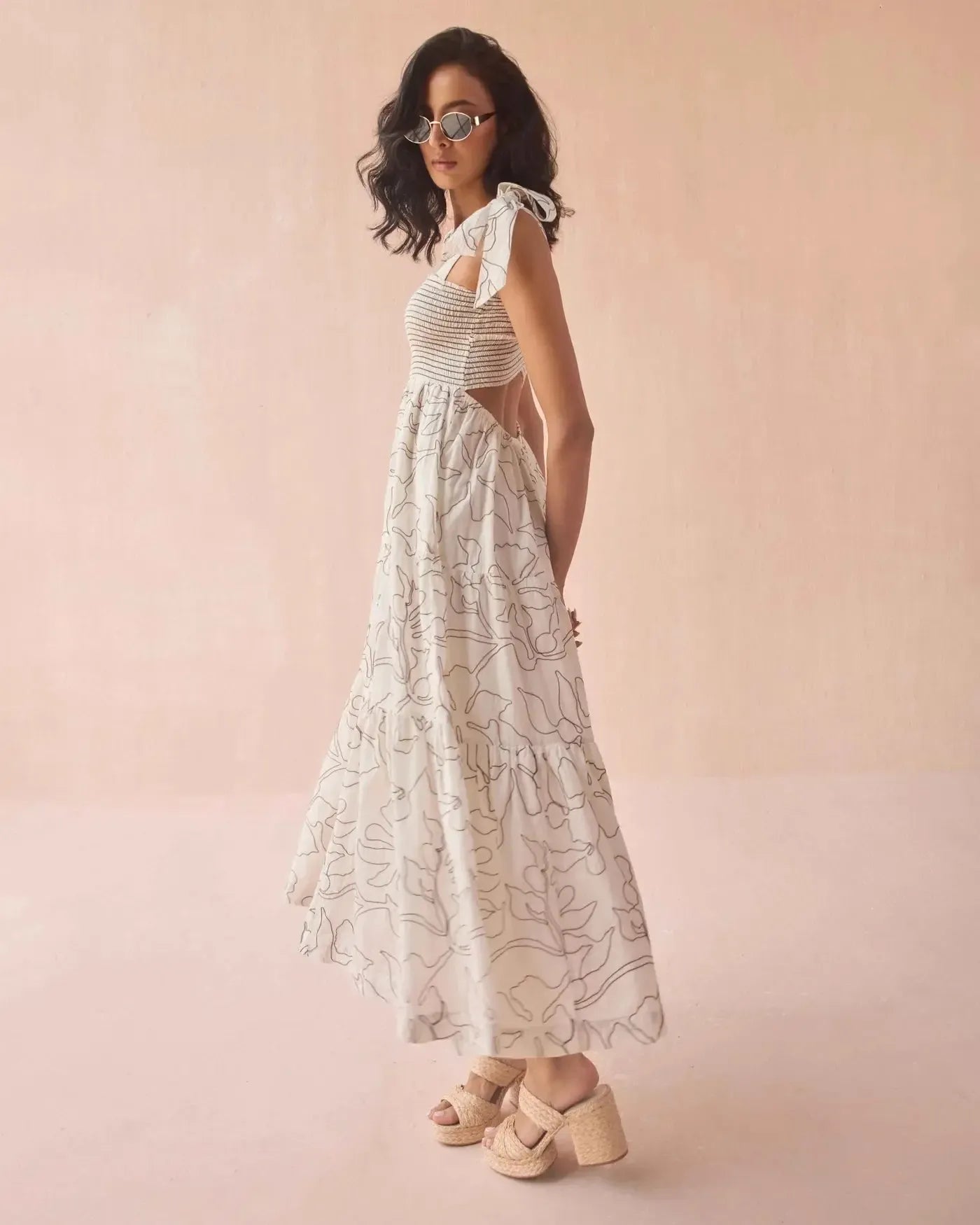 Omika Lana Maxi - UMA Coconut-Hand In Pocket