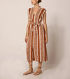 Cleobella Lani Ankle Dress-Vecchio Stripe-Hand In Pocket