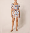 Cleobella Mariana Mini Dress- Liliana Print-Hand In Pocket