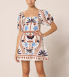 Cleobella Mariana Mini Dress- Liliana Print-Hand In Pocket