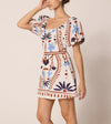 Cleobella Mariana Mini Dress- Liliana Print-Hand In Pocket