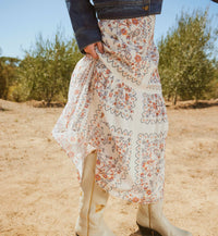 Cleobella Marjorie Ankle Skirt- La Ramos Print